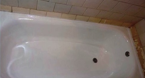 Реставрация ванны жидким акрилом | Мирный